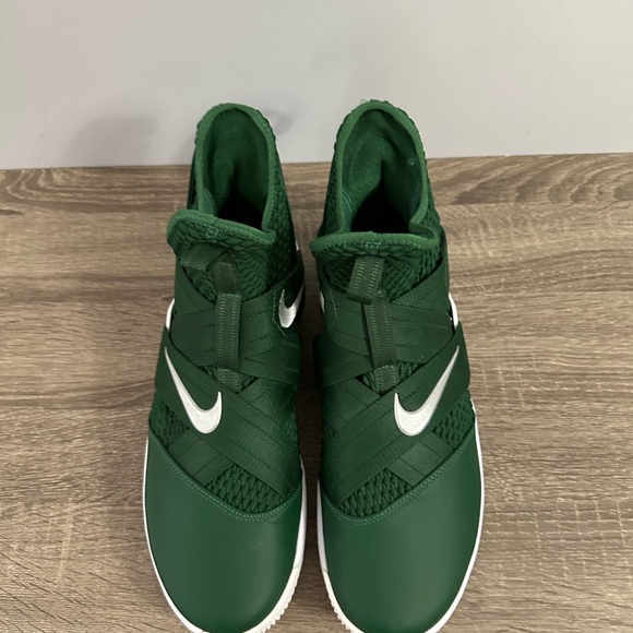 Nike Lebron Soldier 12 TB Forest Green/White Basketball Sneakers -Men’s Size 12 - Picture 3 of 3